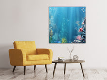 Laden Sie das Bild in den Galerie-Viewer, Leinwandbild Unter Wasser