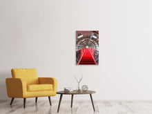 Laden Sie das Bild in den Galerie-Viewer, Leinwandbild Futuristische Treppe