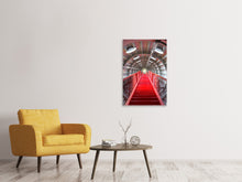 Laden Sie das Bild in den Galerie-Viewer, Leinwandbild Futuristische Treppe
