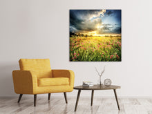 Laden Sie das Bild in den Galerie-Viewer, Leinwandbild Die Blumenlandschaft
