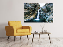 Laden Sie das Bild in den Galerie-Viewer, Leinwandbild Bewegtes Wasser