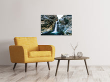 Laden Sie das Bild in den Galerie-Viewer, Leinwandbild Bewegtes Wasser