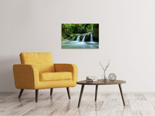 Laden Sie das Bild in den Galerie-Viewer, Leinwandbild Fallendes Wasser