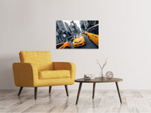 Laden Sie das Bild in den Galerie-Viewer, Leinwandbild Taxi in NYC
