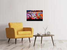 Laden Sie das Bild in den Galerie-Viewer, Leinwandbild Graffiti Kunst
