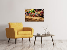 Laden Sie das Bild in den Galerie-Viewer, Leinwandbild NY Graffiti