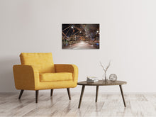Laden Sie das Bild in den Galerie-Viewer, Leinwandbild Brückenlichter
