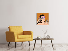 Laden Sie das Bild in den Galerie-Viewer, Leinwandbild Pop Art Lollipop