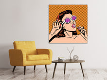 Laden Sie das Bild in den Galerie-Viewer, Leinwandbild Pop Art Lollipop