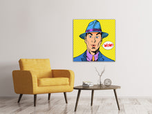 Laden Sie das Bild in den Galerie-Viewer, Leinwandbild Pop Art Wow