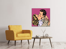 Laden Sie das Bild in den Galerie-Viewer, Leinwandbild Pop Art Sehnsucht