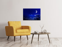 Laden Sie das Bild in den Galerie-Viewer, Leinwandbild Der Nachthimmel