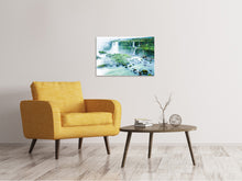 Laden Sie das Bild in den Galerie-Viewer, Leinwandbild Wasserfälle