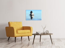 Laden Sie das Bild in den Galerie-Viewer, Leinwandbild Zen Steine