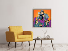 Laden Sie das Bild in den Galerie-Viewer, Leinwandbild Pop Art Paparazzi