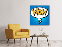 Laden Sie das Bild in den Galerie-Viewer, Leinwandbild Pop Art Sprechblase
