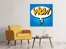 Laden Sie das Bild in den Galerie-Viewer, Leinwandbild Pop Art Sprechblase