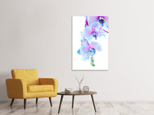 Laden Sie das Bild in den Galerie-Viewer, Leinwandbild Orchideen-Schmetterling