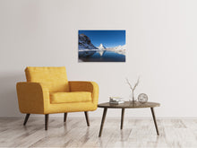 Laden Sie das Bild in den Galerie-Viewer, Leinwandbild Der Riffelsee am Matterhorn
