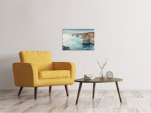 Laden Sie das Bild in den Galerie-Viewer, Leinwandbild Felsklippen