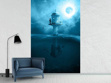 Laden Sie das Bild in den Galerie-Viewer, Fototapete Angeln vom Leuchtturm