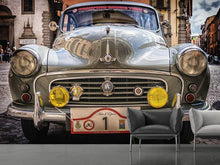 Laden Sie das Bild in den Galerie-Viewer, Fototapete Bereit zur Oldtimer Rally