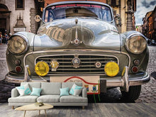 Laden Sie das Bild in den Galerie-Viewer, Fototapete Bereit zur Oldtimer Rally