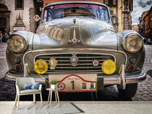 Laden Sie das Bild in den Galerie-Viewer, Fototapete Bereit zur Oldtimer Rally