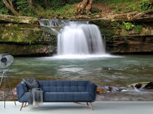 Laden Sie das Bild in den Galerie-Viewer, Fototapete Beste Aussicht auf den Wasserfall