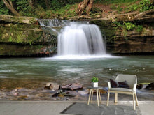 Laden Sie das Bild in den Galerie-Viewer, Fototapete Beste Aussicht auf den Wasserfall