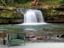 Laden Sie das Bild in den Galerie-Viewer, Fototapete Beste Aussicht auf den Wasserfall