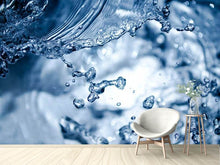 Laden Sie das Bild in den Galerie-Viewer, Fototapete Bewegendes Wasser