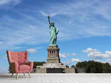 Laden Sie das Bild in den Galerie-Viewer, Fototapete Blick auf die Freiheitsstatue