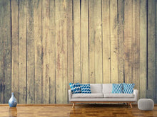 Laden Sie das Bild in den Galerie-Viewer, Fototapete Bretter Wand