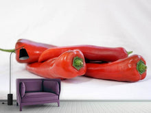 Laden Sie das Bild in den Galerie-Viewer, Fototapete Chilis