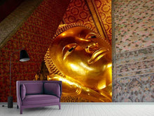 Laden Sie das Bild in den Galerie-Viewer, Fototapete Close up Buddha