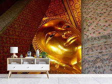 Laden Sie das Bild in den Galerie-Viewer, Fototapete Close up Buddha