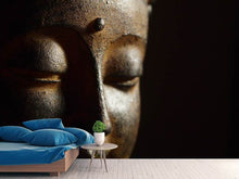 Laden Sie das Bild in den Galerie-Viewer, Fototapete Close up Buddha Kopf