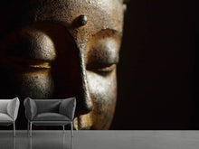 Laden Sie das Bild in den Galerie-Viewer, Fototapete Close up Buddha Kopf