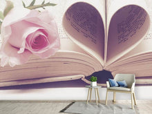Laden Sie das Bild in den Galerie-Viewer, Fototapete Das Buch der Liebe