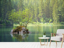 Laden Sie das Bild in den Galerie-Viewer, Fototapete Der Teich im Wald