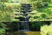 Laden Sie das Bild in den Galerie-Viewer, Fototapete Design Wasserfall