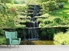 Laden Sie das Bild in den Galerie-Viewer, Fototapete Design Wasserfall