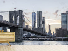 Laden Sie das Bild in den Galerie-Viewer, Fototapete Die Brooklyn Bridge am Abend