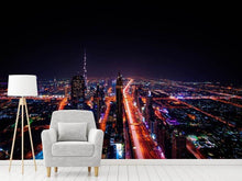 Laden Sie das Bild in den Galerie-Viewer, Fototapete Die bunten Lichter von Dubai