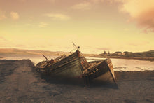 Laden Sie das Bild in den Galerie-Viewer, Fototapete Die Fischer und das Meer