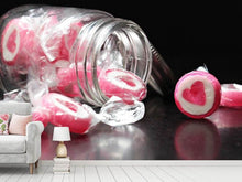 Laden Sie das Bild in den Galerie-Viewer, Fototapete Ein Glas Bonbons