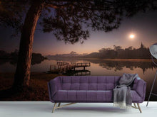 Laden Sie das Bild in den Galerie-Viewer, Fototapete Ein See am Wald