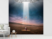 Laden Sie das Bild in den Galerie-Viewer, Fototapete Ein Ufo
