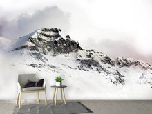 Laden Sie das Bild in den Galerie-Viewer, Fototapete Ein Winter in den Bergen